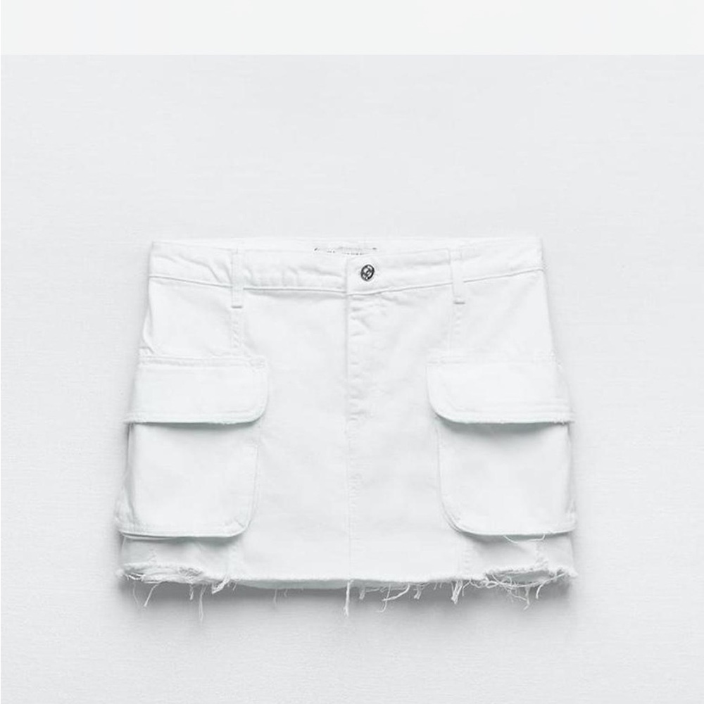 Zara cargo skirt size small